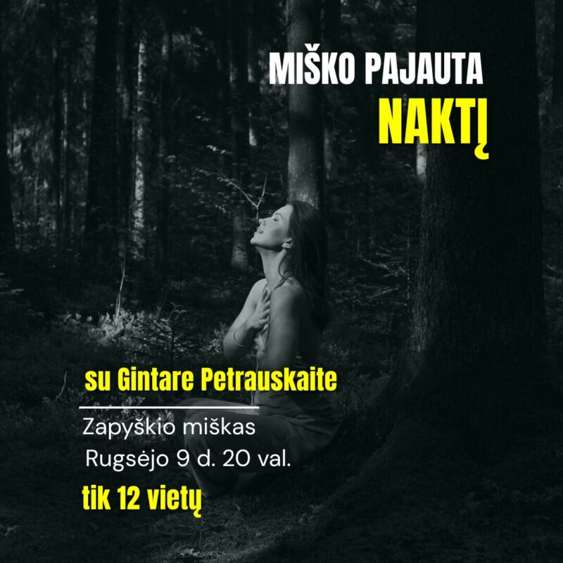 Miško pajauta 09/09 - Zapyškio miške
